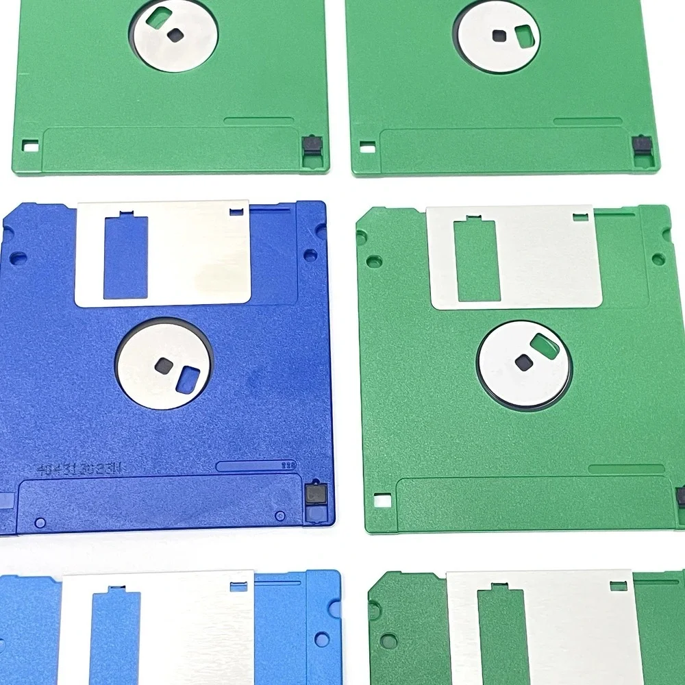 Lot Of 9‎ Floppy Disks Macintosh Memorex 2SHD Verbatim MF2-DD